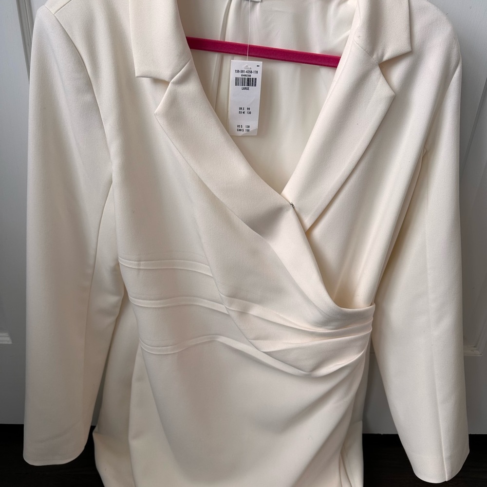 Abercrombie and Fitch cream color suit dress - new with tags